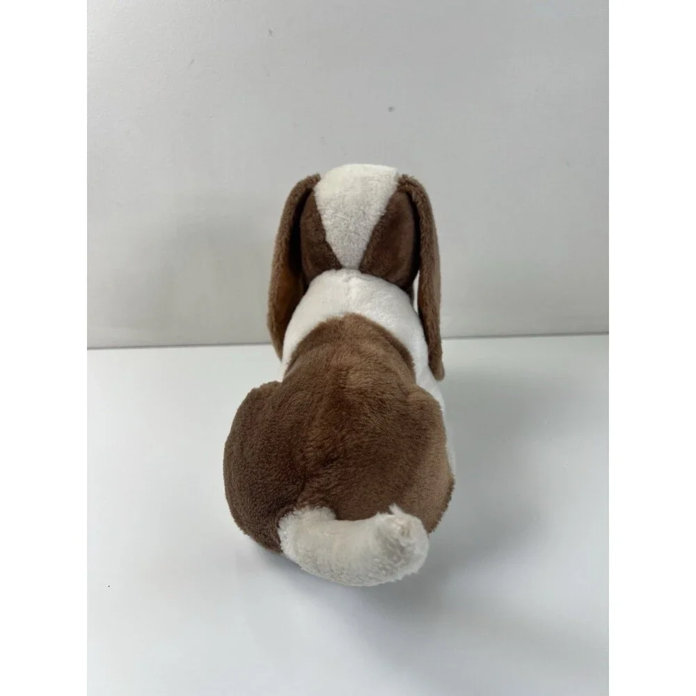 Vintage Fun Farm 1980s Dog Plush Stuffed Animal Bassett Hound Puppy Carnival Toy